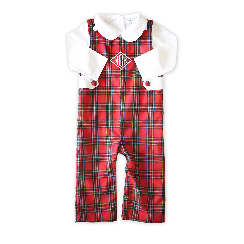 Jacob Red Tartan Longall