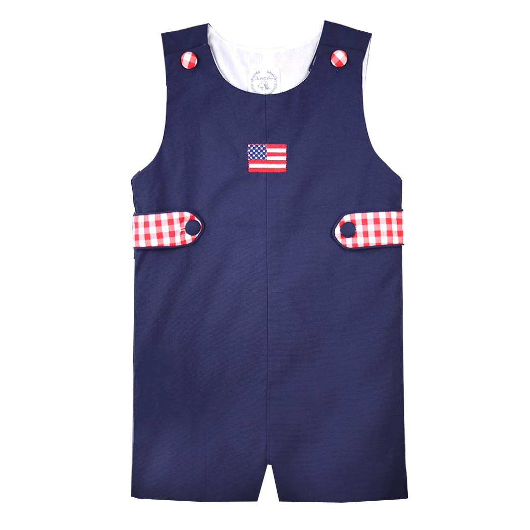 Navy Oxford Flag Shortall