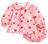Sweetheart Floral Scalloped Swing Set