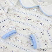 Dog Print Baby Gown
