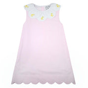 Easter Pink Gingham Duckling Dress