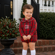 Christmas Red Tartan Bubble
