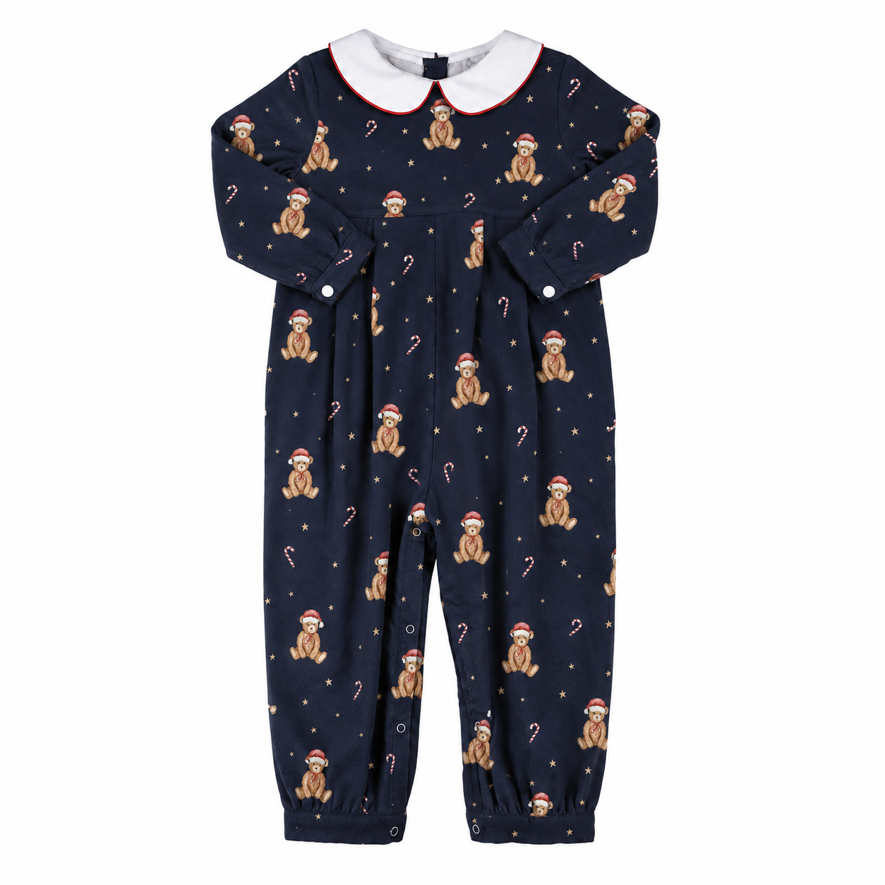 Christmas Santa Teddy Bear Romper