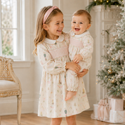 Christmas Smocked Nutcracker Romper
