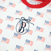 Unisex Patriotic Flag Loungewear Set