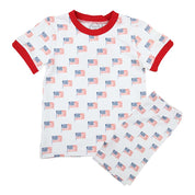 Unisex Patriotic Flag Loungewear Set