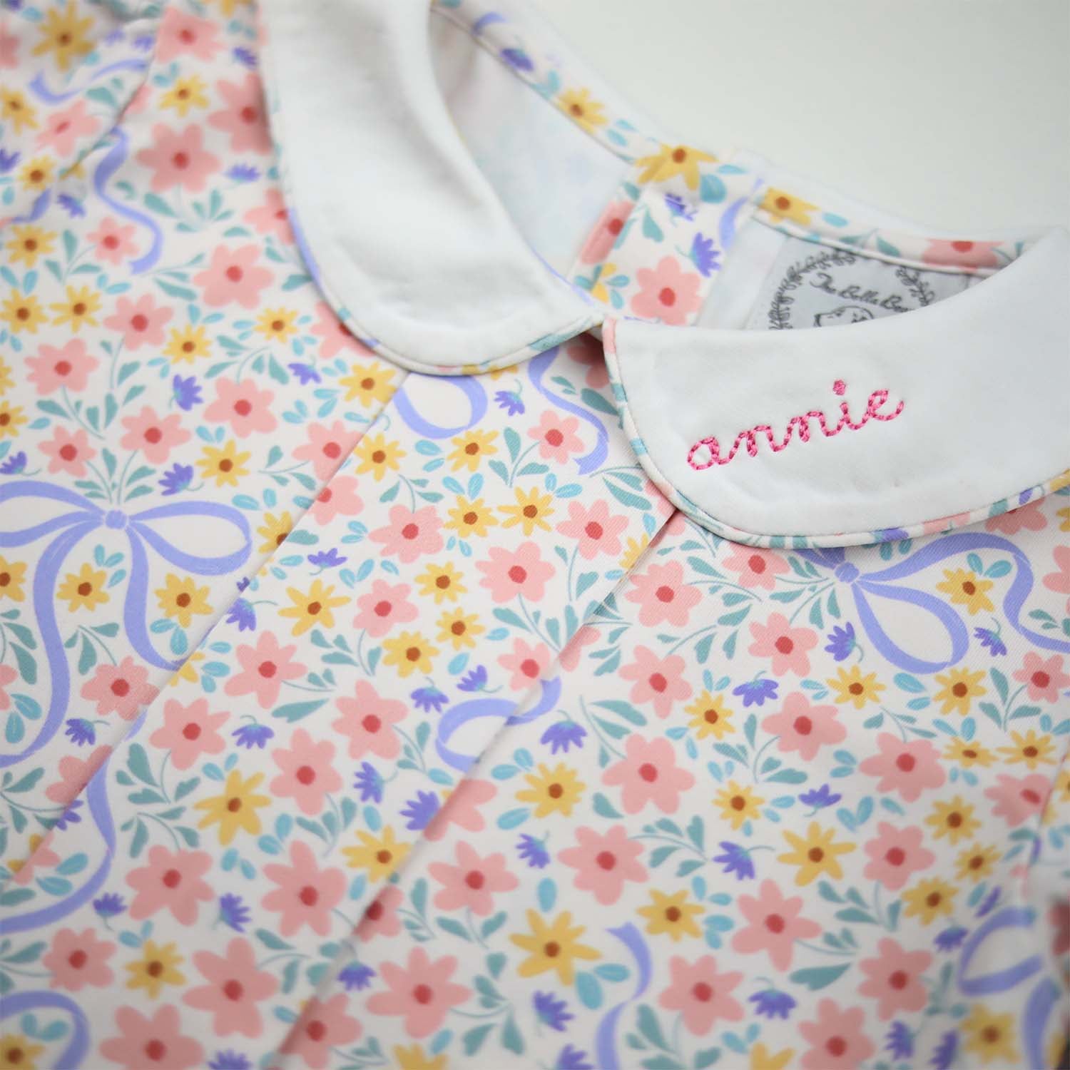 Bow Floral Swing Set