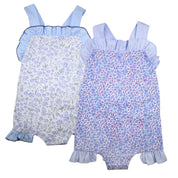 Patriotic Floral Sunsuit