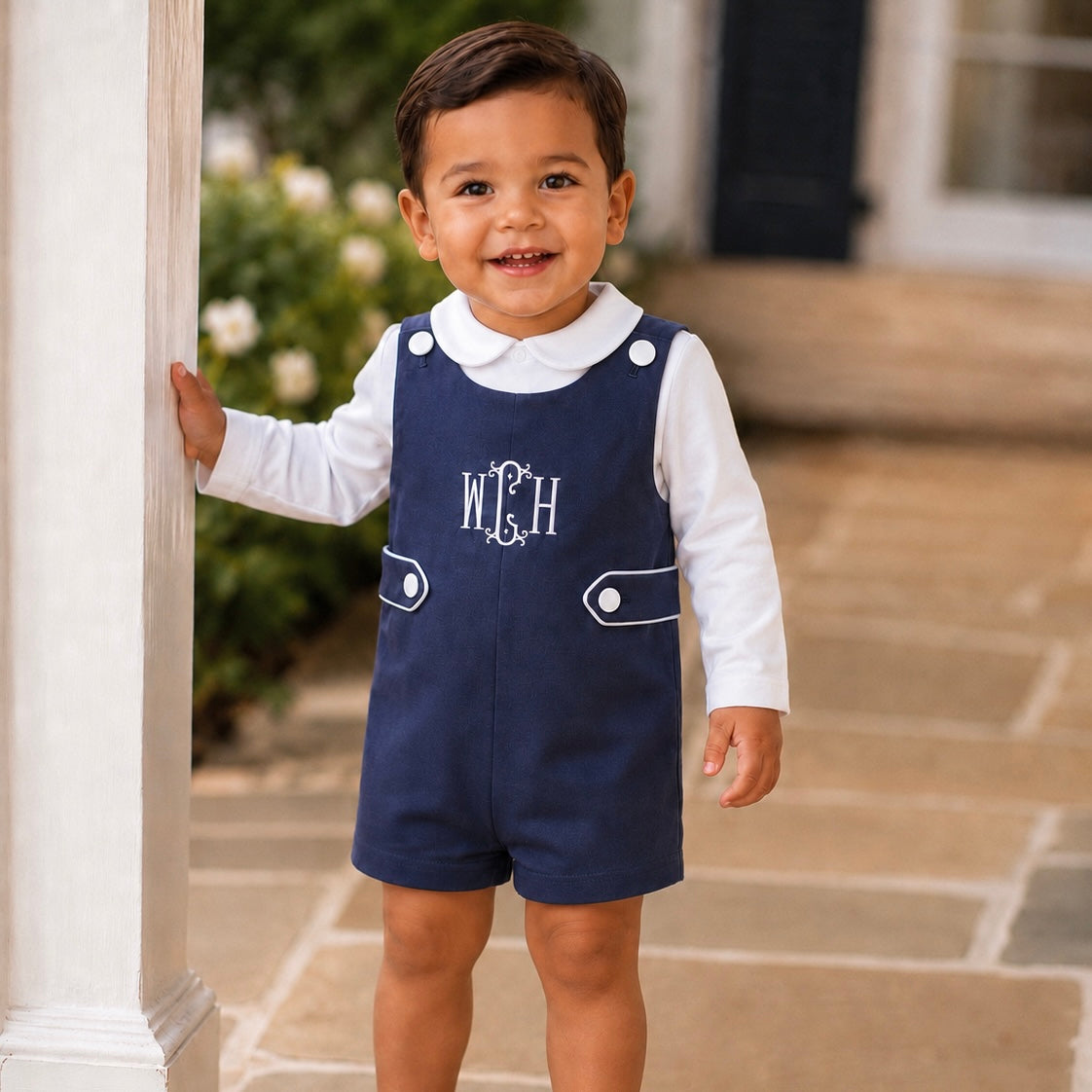 Navy Oxford Shortall