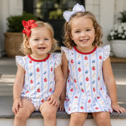 A+ Apple Ruffle Swing Set