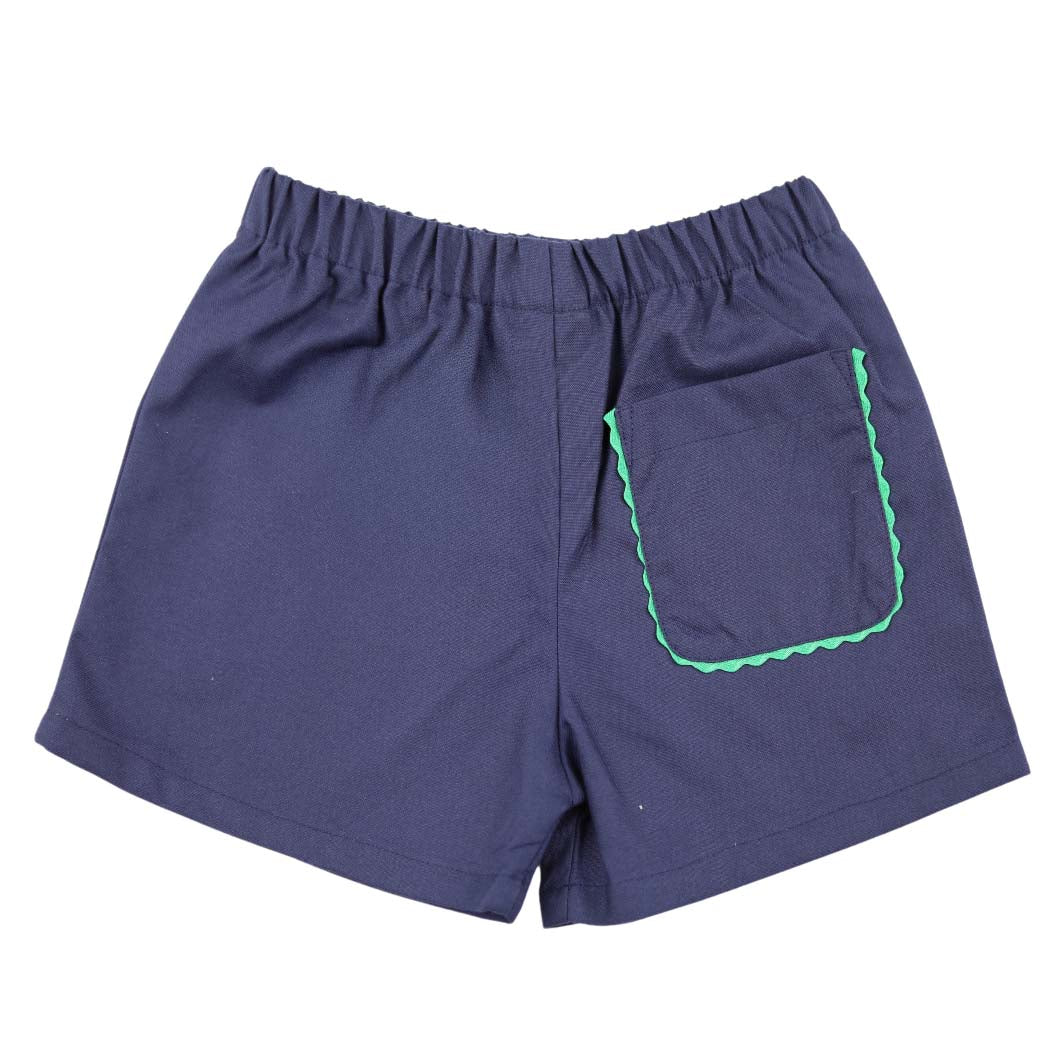 Boys Navy Golf Shorts