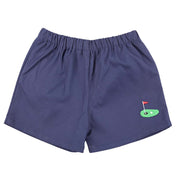 Boys Navy Golf Shorts