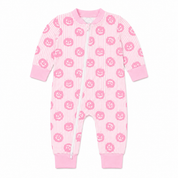 Pink Pumpkin Zippy Loungewear