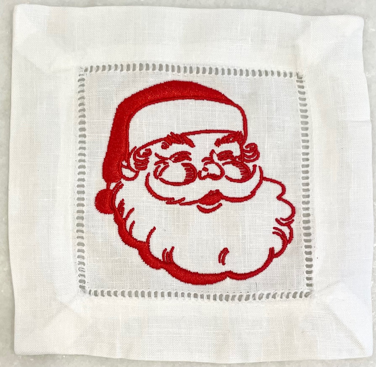 Holiday Santa Cocktail Napkin