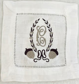 Fall Acorn Personalized Cocktail Napkin