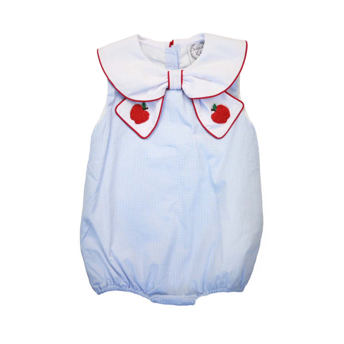 Vintage Apple French Knot Girls Bubble