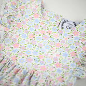 Spring Floral Ruffle Swing Set