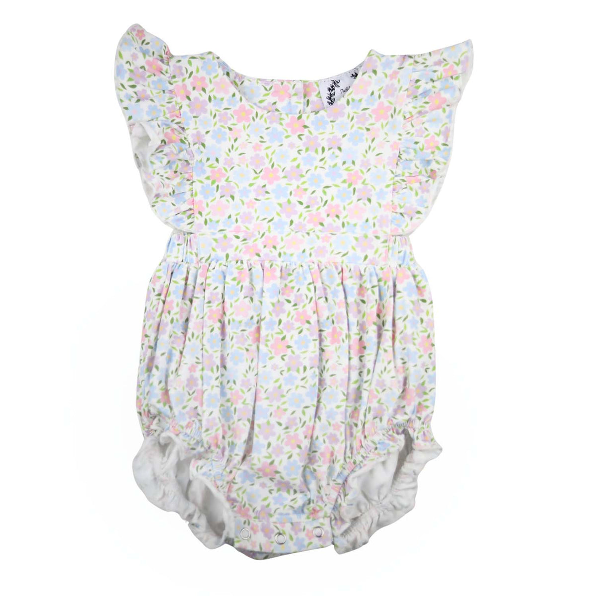 Spring Floral Ruffle Bubble