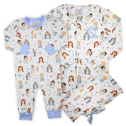 Unisex Nativity Zip Romper