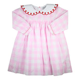Pink Gingham Heart Dress