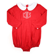Valentine's Day Red Corduroy Unisex Bubble