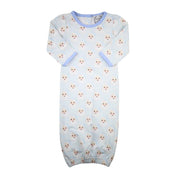 Baby Blue Santa Baby Gown