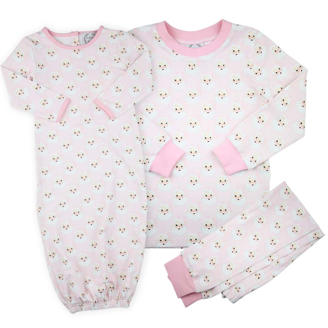 Pink Santa Baby Gown