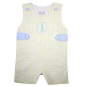 Yellow Gingham Shortall