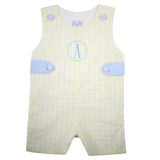 Yellow Gingham Shortall