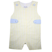 Yellow Gingham Shortall