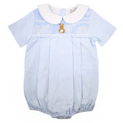 Easter Blue Gingham Bunny Bubble