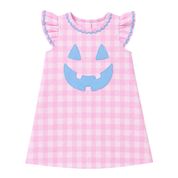 Pink Gingham Jack 'O Lantern Dress