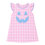 Pink Gingham Jack 'O Lantern Dress