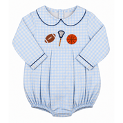 Sports Lovers Gingham Bubble