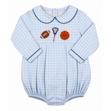 Sports Lovers Gingham Bubble