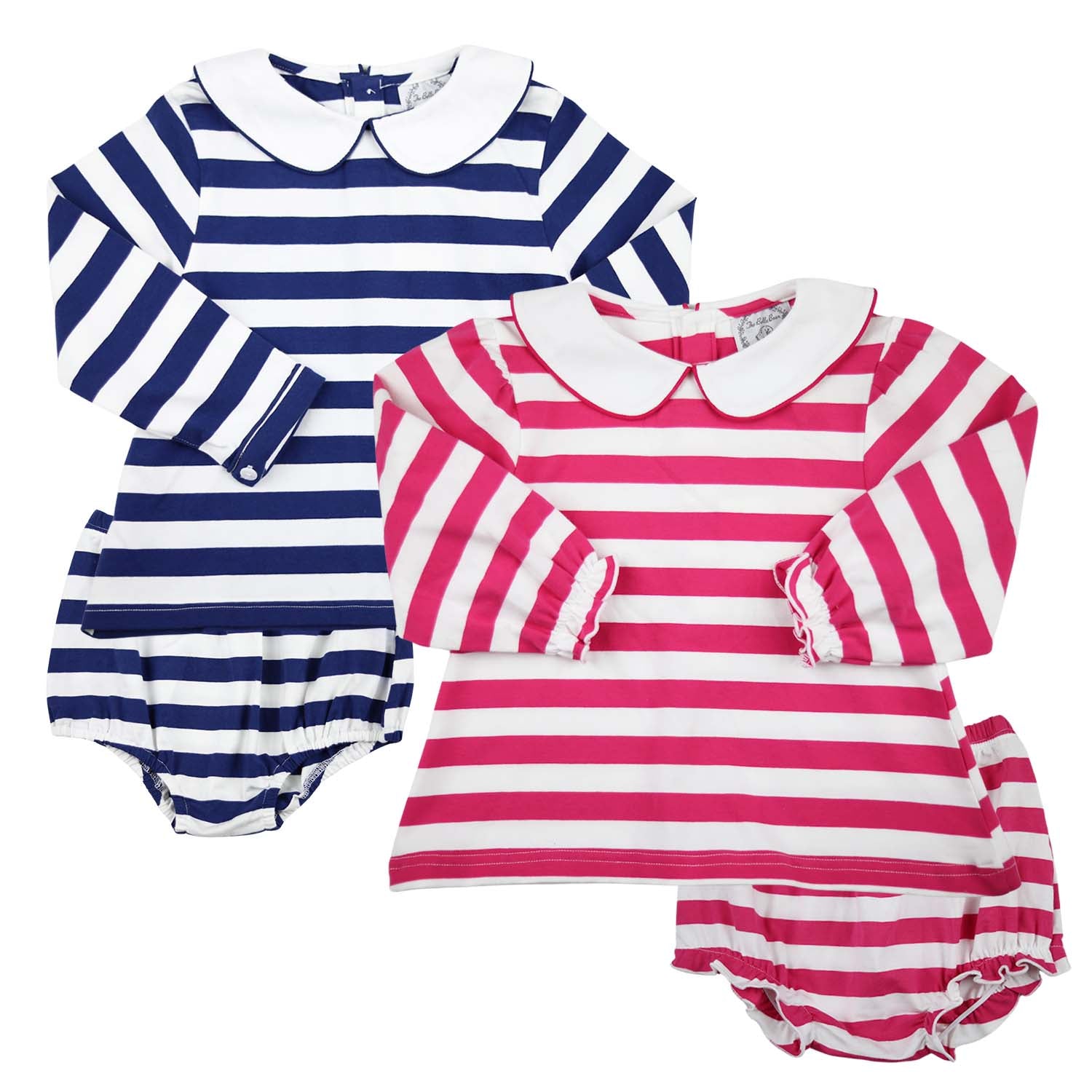 Hot Pink Striped Swing Set