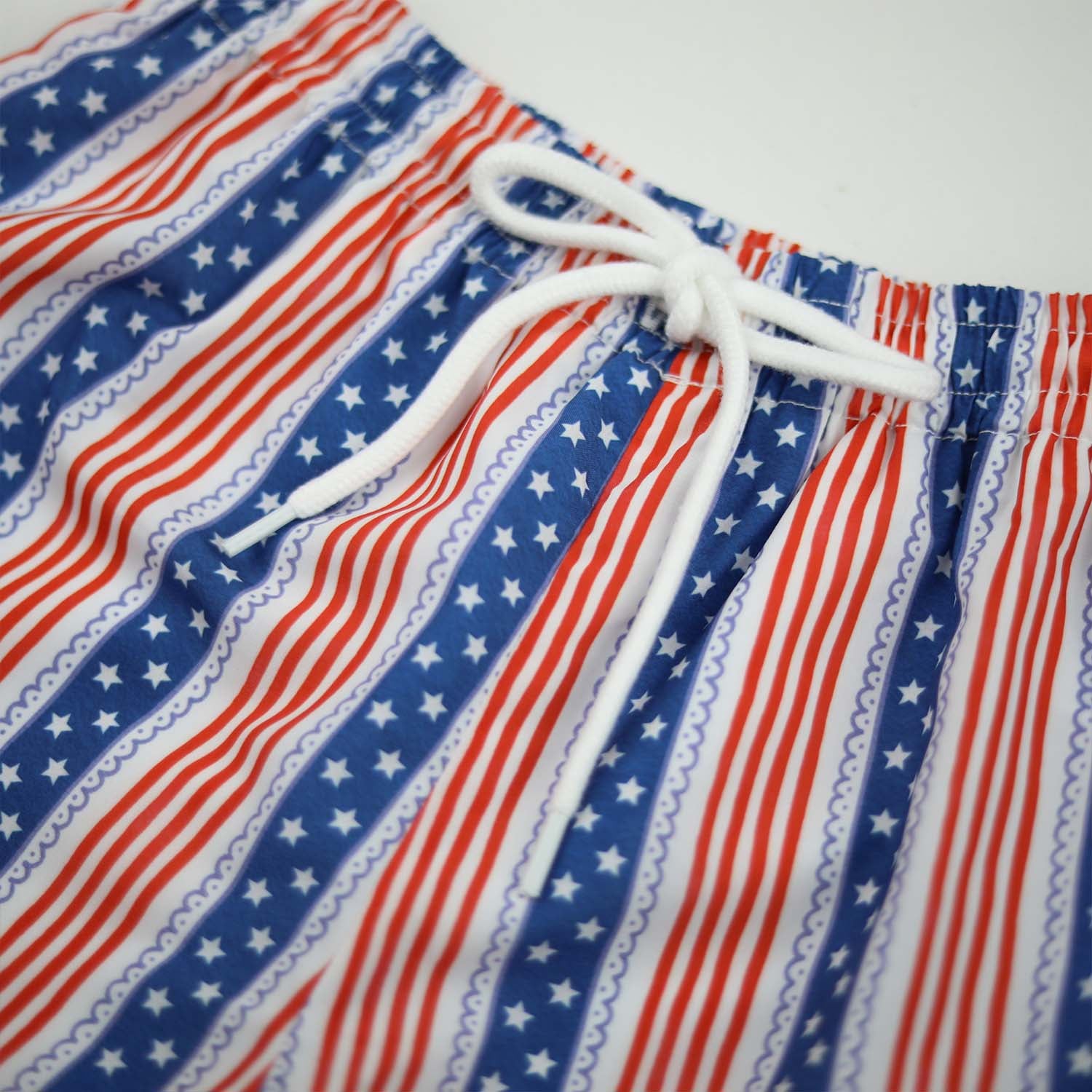 Boys Patriotic Swim Trunks