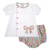 Floral Bow Bloomer Set