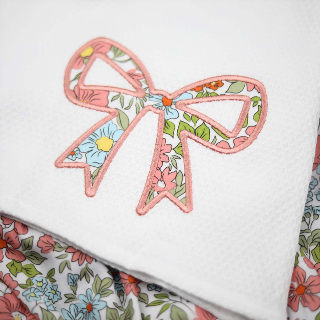 Floral Bow Bloomer Set