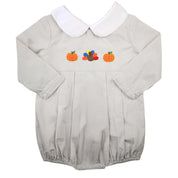Thanksgiving Khaki Gingham Bubble