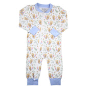 Thanksgiving Turkey Print Zippy Loungewear