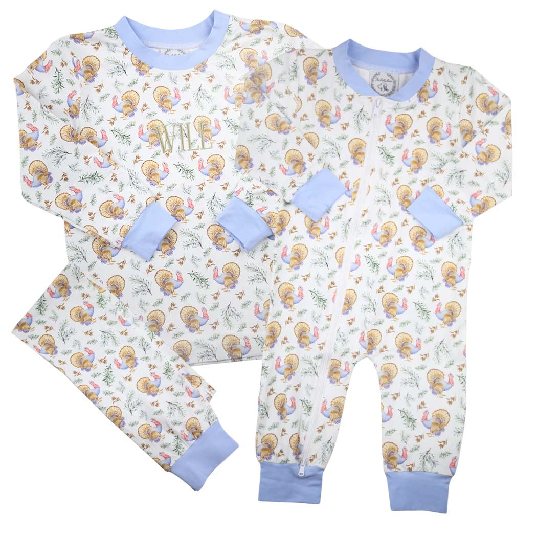 Thanksgiving Turkey Print Loungewear