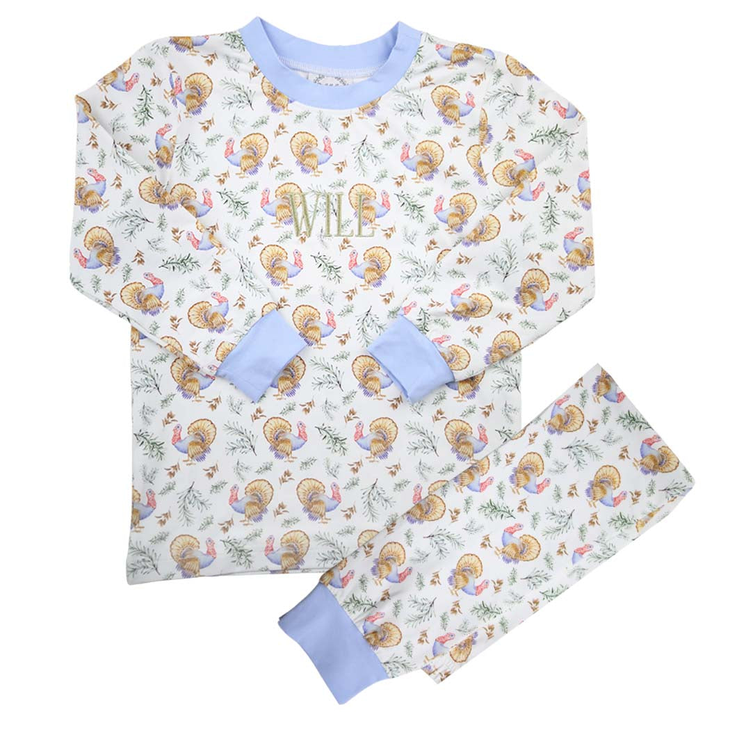 Thanksgiving Turkey Print Loungewear