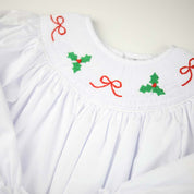 Smocked Holly Dress