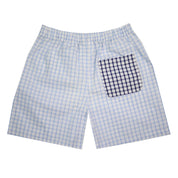 Blue Windowpane Boys Shorts