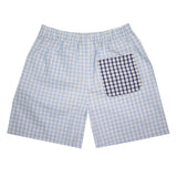Blue Windowpane Boys Shorts