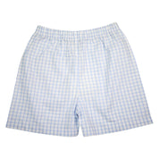 Blue Windowpane Boys Shorts