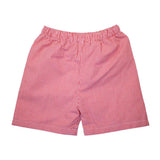 Liam Red Gingham Shorts