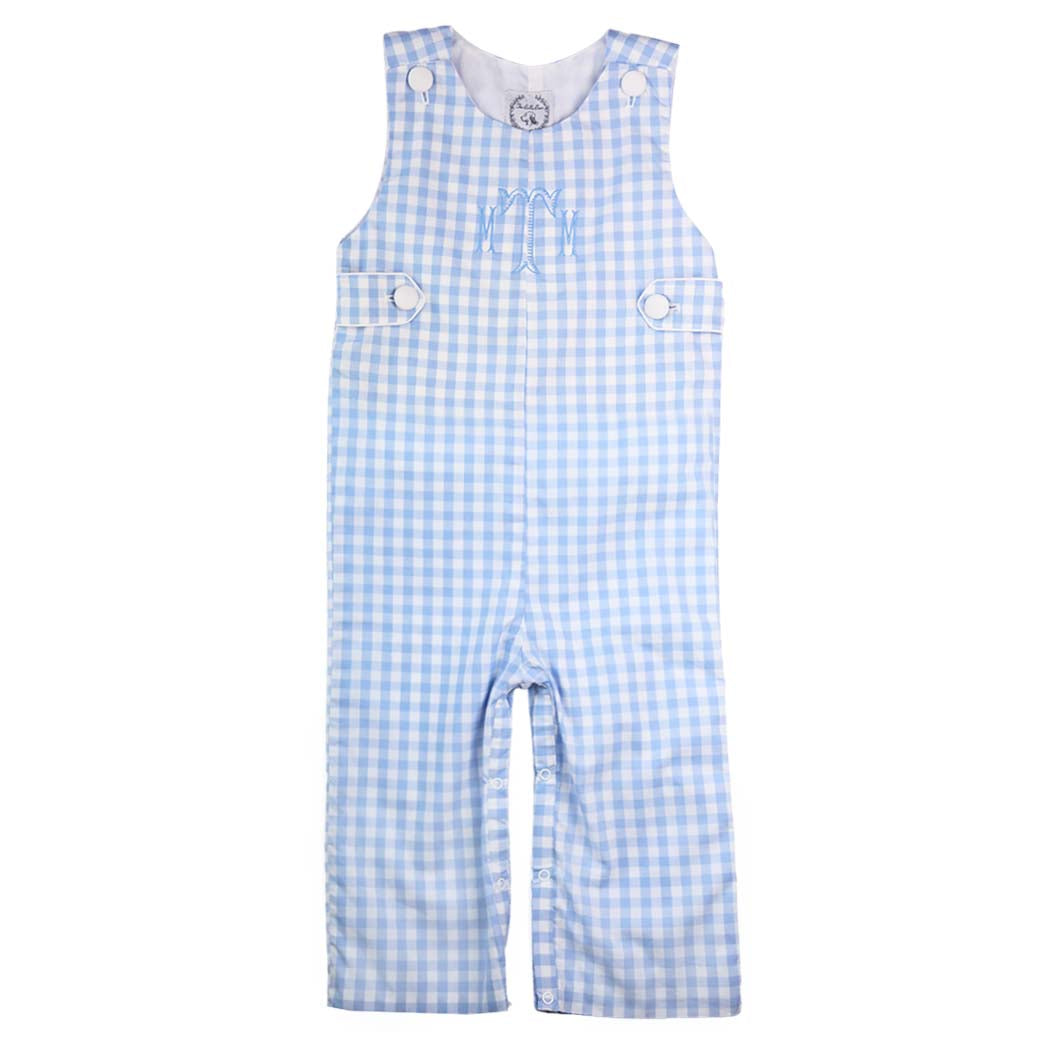 Bennet Blue Gingham Longall