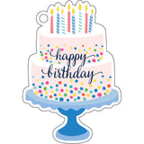 Birthday Cake Die-Cut Gift Tags